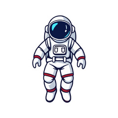 Detailed Space Suit Illustration