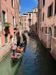 Fotobehang Gondels gondola in venice  © Chimpanzky 