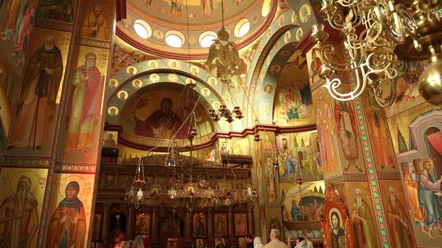 The  Greek Orthodox Monastery of the Holy Apostles in Teberias Israel