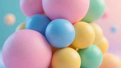 Colorful Abstract Egg Background