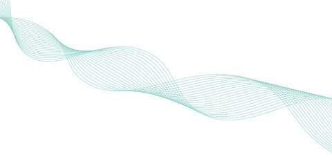 Abstract wave line. Digital frequency equalizer. digital Stylized line art background. Vector illustration.	