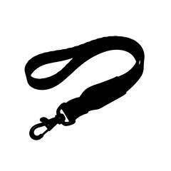 Badge lanyard. ID card neck ribbon,Card holder lanyard vector
