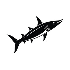 Swordfish Silhouette.
