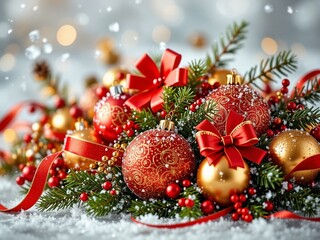 Winter Wonderland New Year's Ornaments