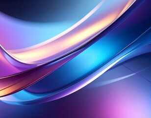 Obraz premium Gradient abstract background with transparent elements, creative wallpaper
