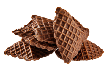 Delicious Chocolate Waffle Cone Pieces A Sweet Treat