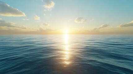 Fototapeta premium Majestic ocean scenery with crashing sea waves high resolution picture