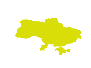 Obraz premium Colourful Ukraine map with different design