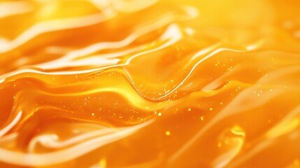 Close-up of honey texture 