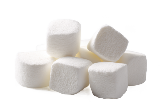 Fluffy White Marshmallows Delicious Treat, Sweet Confection, Perfect for Hot Chocolate or S'mores