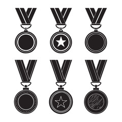 gold silver and bronze medals