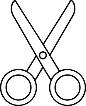 recommend clip art: Open scissors icon. Cut symbol. Paper clippers Shears sign. Hairdresser pictogram vector illustration.