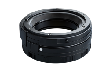A precision engineered lens adapter a crucial tool for photographers promising seamless on transparent background