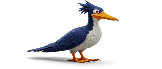 Obraz premium close up of a pheasant isolated on white