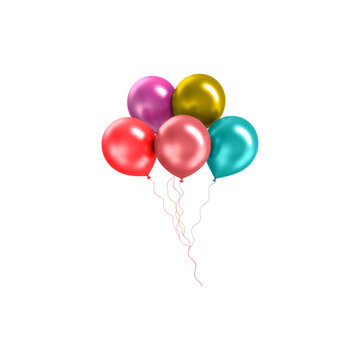 colorful balloons png