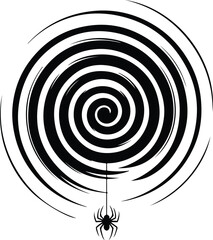 Spider Web Silhouette Set – Halloween Spider Net Vector Collection Creepy Spider Net Icons in Black Silhouette | Happy Halloween Design
