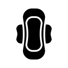 Sanitary napkin line icon, sanitary napkin vector icon.