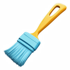 Paintbrush clipart, cute, cartoon, icon isolated on transparent background