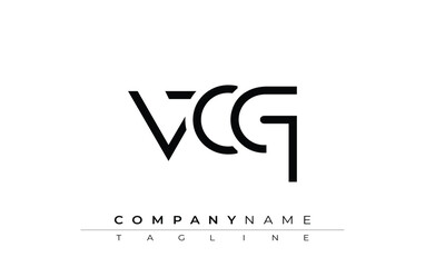 VCQ abstract letter design. Modern Business Logo Design With Abstract Typography and Contemporary Style