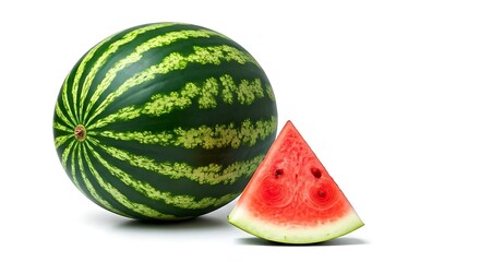 watermelon isolated on white background