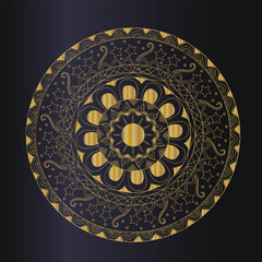 Luxury Mandala Ornament Background for Posters