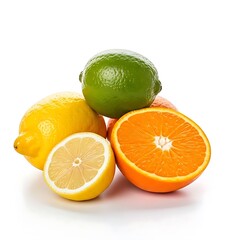 orange and lime