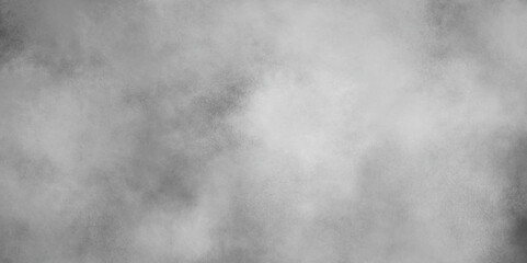 Monochrome light texture with abstract white powder dust explosion on black background shade of gray watercolor grungy design, rustic modern art grunge textured painted isolated on black background.