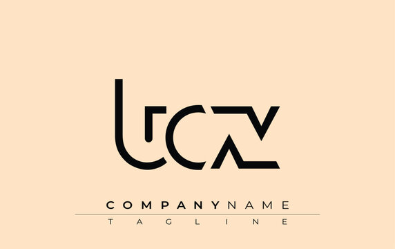 TCX abstract letter design. Modern Business Logo Design With Abstract Typography and Contemporary Style
