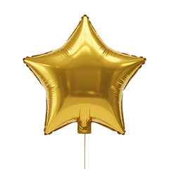 gold star isolated on white background