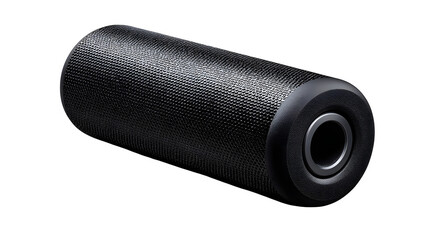 High quality, realistic photo of Foldable EVA foam exercise roller textured, isolated on transparent background, product photography style