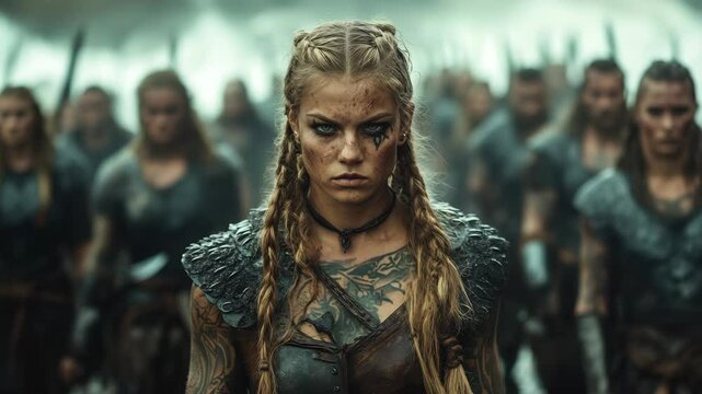 Epic Viking Battles and Warriors in Action