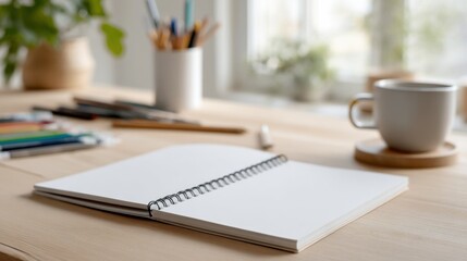 white sheets of paper on a wooden background