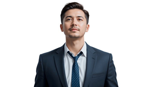 A businessperson on transparent background v2.