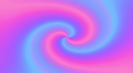 Swirling Candy Colors Abstract Design - Abstract swirling design featuring vibrant pink and blue hues, symbolizing energy, movement, dreams, joy, and serenity