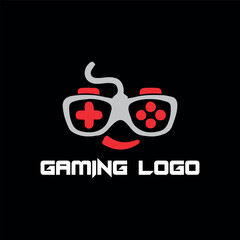 digital videos gaming logo design vector