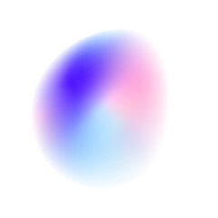 PNG Color blend gradation texture, holographic iridescent round circles with liquid vibrant gradient blur. Lo-fi multicolor vintage retro design.