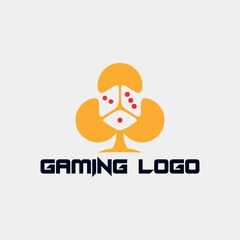 digital videos gaming logo design vector