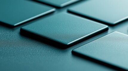 A close-up image of a dark teal-colored surface with a textured, slightly rough appearance.