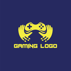 digital videos gaming logo design vector
