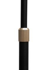 Obraz premium Brass ring on black lamp stand