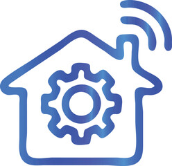 Smart Home Vector Icon Set  Modern Line Technology Symbols

