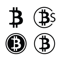 Bitcoin Crypto icon, 