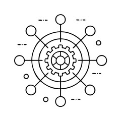 Fototapeta premium hub icon icon, hub icon vector illustration-simple illustration of hub icon , perfect for hub icon logos and icons