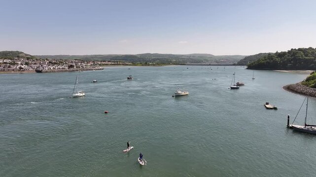 Conwy estuary, Wales, United Kingdom