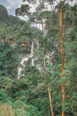 Bomburu Ella Waterfall, Galpalama, Nuwara Eliya, Sri Lanka.