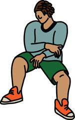 Diverse Group of Illustrated People in Vector Characters Collection