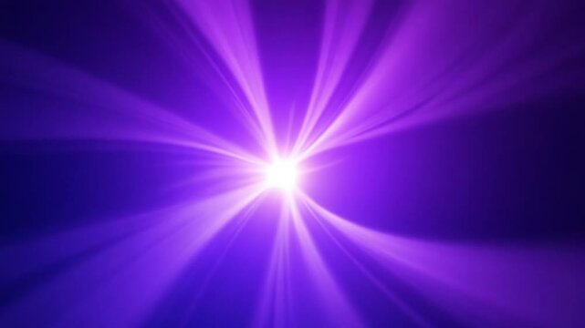 a purple and blue light burst in the background