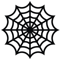 Obraz premium -simple-spider-web-pattern--seamless-black-on-whit (1).eps