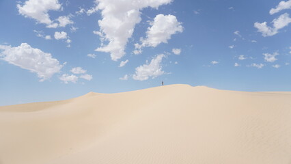Sand dune and sky