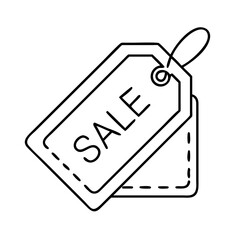 Fototapeta premium sale tag icon, sale tag vector illustration-simple illustration of sale tag , perfect for sale tag logos and icons